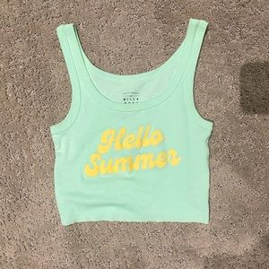 Billabong Cropped Tank Top